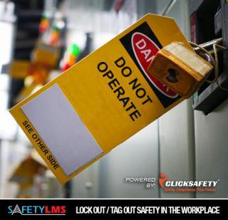 Safety LMS Lockout / Tagout Safety in the Workplace Online Course